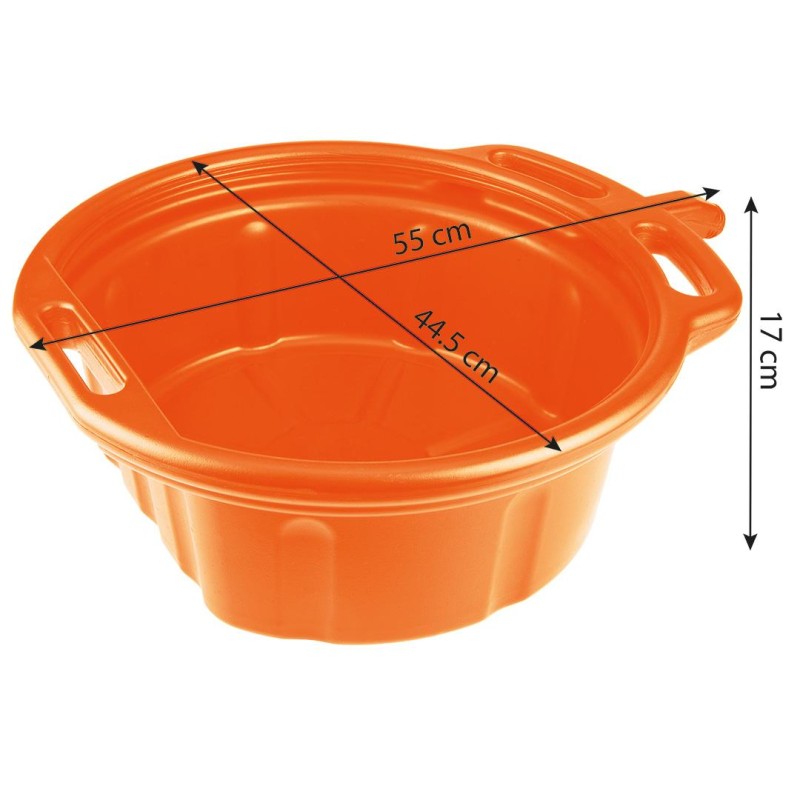 Olaj és hűtőfolyadék leeresztő tál, 16 L (10-800) Olaj és hűtőfolyadék leeresztő tál, 16 L (10-800)