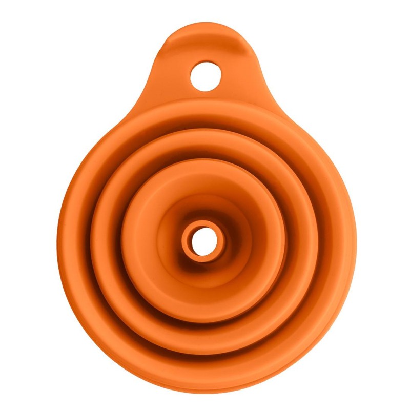 Tölcsér, rugalmas szilikon, vegyszerálló, 11x14cm, összecsukható (10-809) Tölcsér, rugalmas szilikon, vegyszerálló, 11x14cm, összecsukható (10-809)