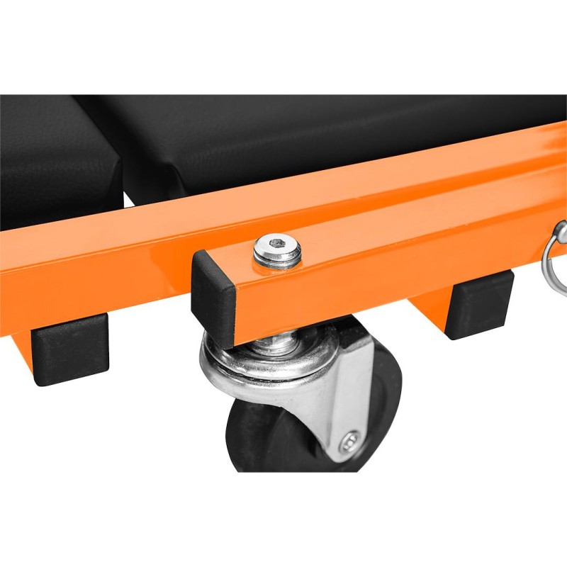 NEO TOOLS 11-601-1 szerelőágy és szék, 2 az 1-ben, 150 kg teherbírás