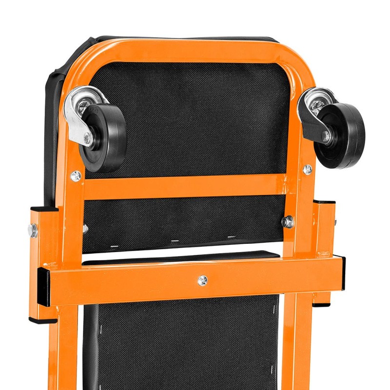 NEO TOOLS 11-601-1 szerelőágy és szék, 2 az 1-ben, 150 kg teherbírás