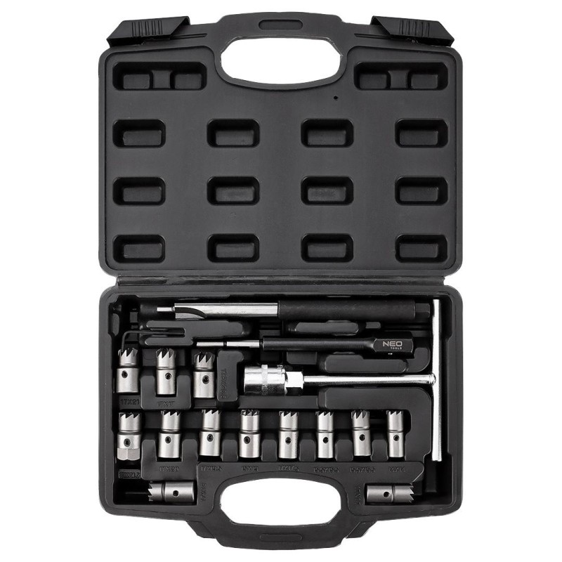 Injektoraljzat maró és tisztító készlet, 17db-os (11-885) Injektoraljzat maró és tisztító készlet, 17db-os (11-885)