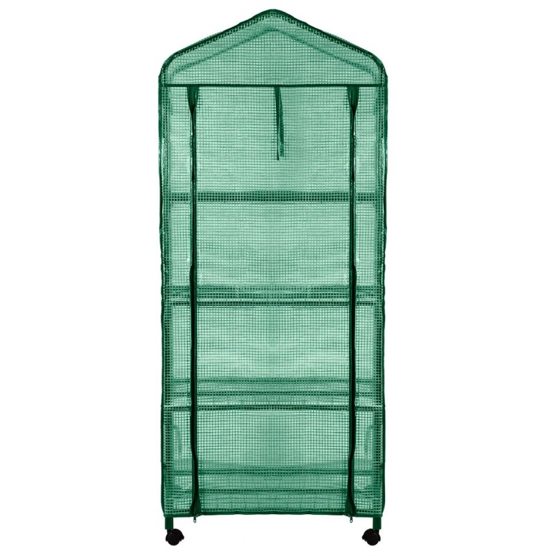 Növényház, 69x69x160cm, PE fólia, fémszerkezet (15-903) Növényház, 69x69x160cm, PE fólia, fémszerkezet (15-903)