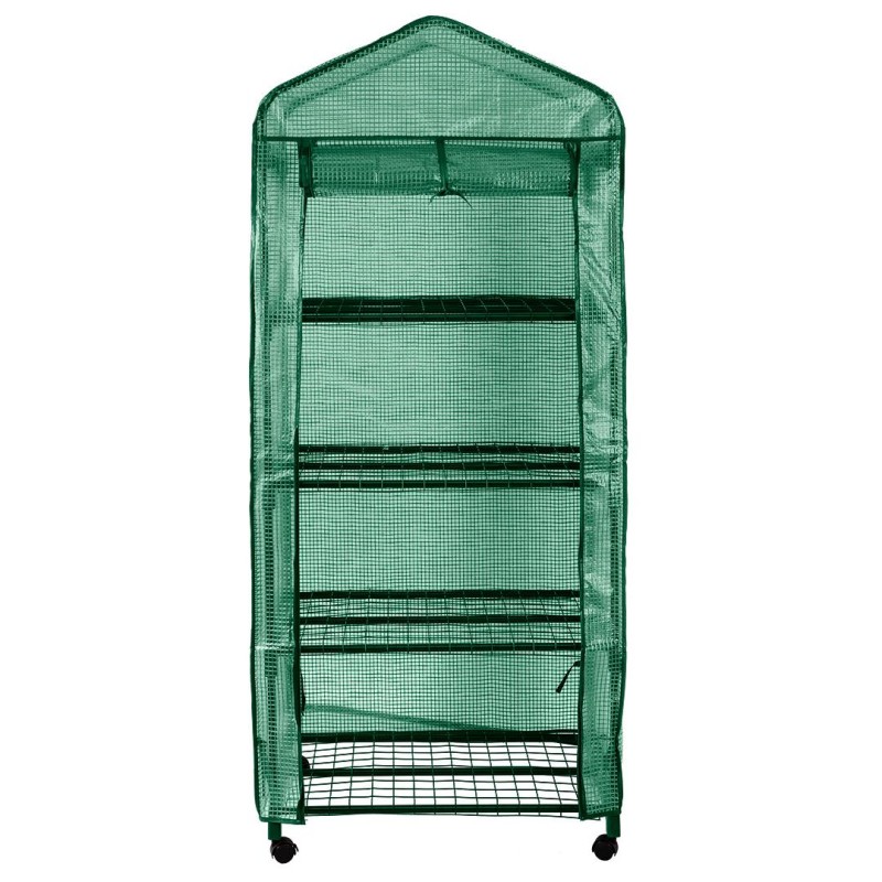 Növényház, 69x69x160cm, PE fólia, fémszerkezet (15-903) Növényház, 69x69x160cm, PE fólia, fémszerkezet (15-903)