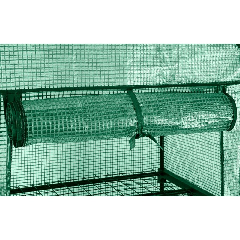 Növényház, 69x69x160cm, PE fólia, fémszerkezet (15-903) Növényház, 69x69x160cm, PE fólia, fémszerkezet (15-903)