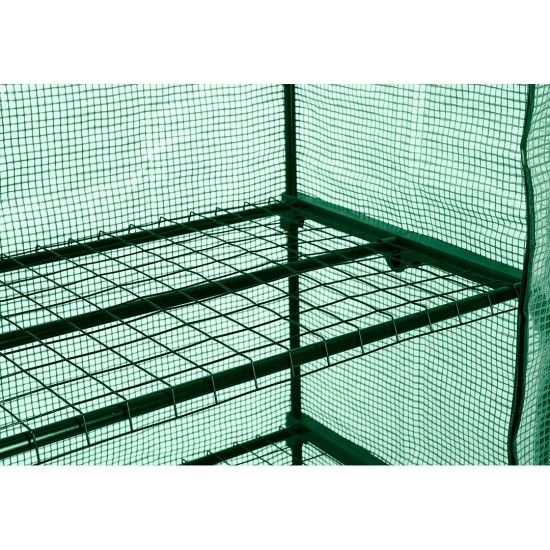 Növényház, 69x69x160cm, PE fólia, fémszerkezet (15-903) Növényház, 69x69x160cm, PE fólia, fémszerkezet (15-903)