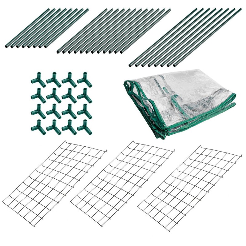 Növényház 46 x 24 x 80cm, PVC fólia, fémszerkezet (15-910) Növényház 46 x 24 x 80cm, PVC fólia, fémszerkezet (15-910)