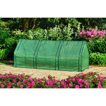 Növényház, 240x90x90cm, PE fólia, fémszerkezet (15-912) Növényház, 240x90x90cm, PE fólia, fémszerkezet (15-912)