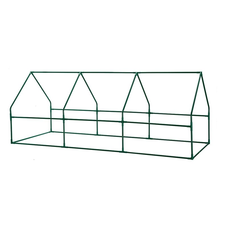 Növényház, 240x90x90cm, PE fólia, fémszerkezet (15-912)