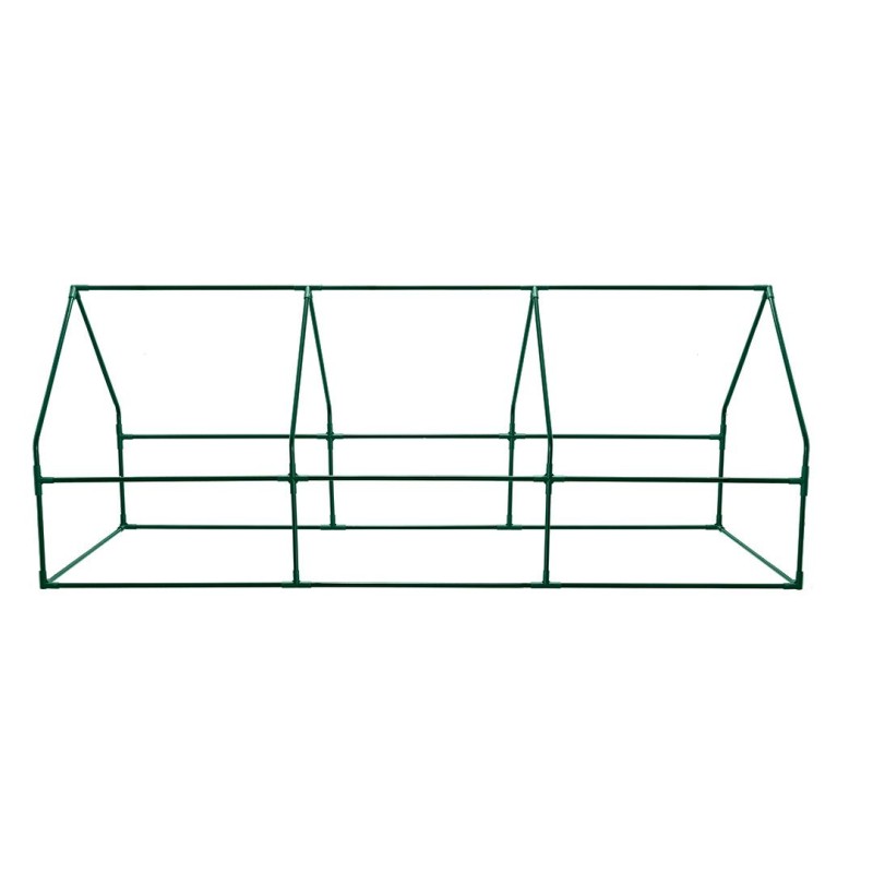 Növényház, 240x90x90cm, PE fólia, fémszerkezet (15-912)