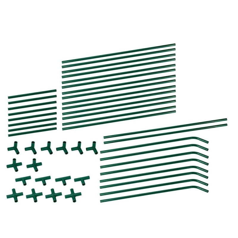 Növényház, 240x90x90cm, PE fólia, fémszerkezet (15-912)