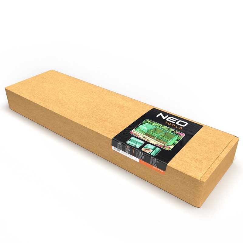 Növényház, 240x90x90cm, PE fólia, fémszerkezet (15-912)