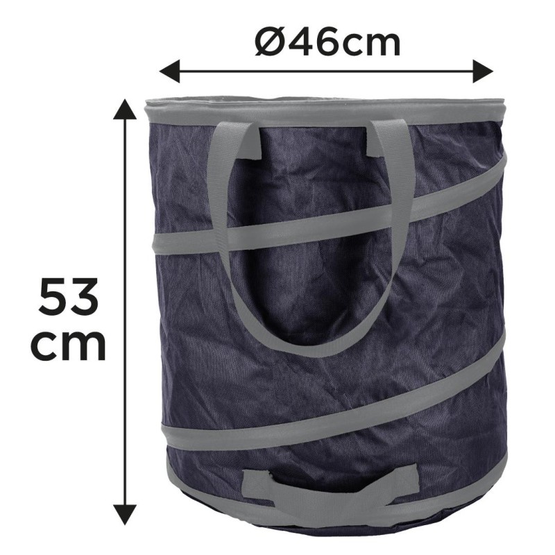 Kerti hulladék- és levélgyűjtő zsák, összecsukható, hosszú füllel, 85L (15-960)