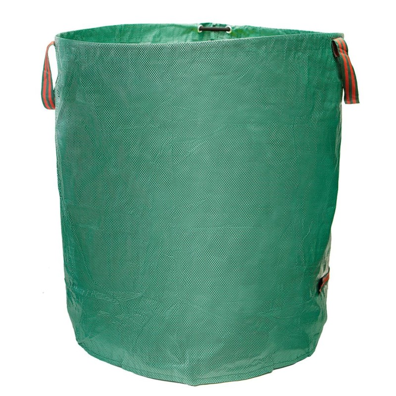 Kerti hulladék és levélgyűjtő zsák 270 L, 150 g/m2, PP, párnázott peremmel, 3 fogantyúval, 67 x 76cm (15G541)