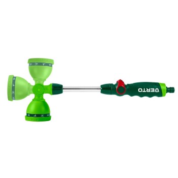 Öntözőpisztoly,10 funkciós, 40cm-es fémszárral (15G681)