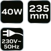 Forrasztópáka, 40W (19-155) Forrasztópáka, 40W (19-155)