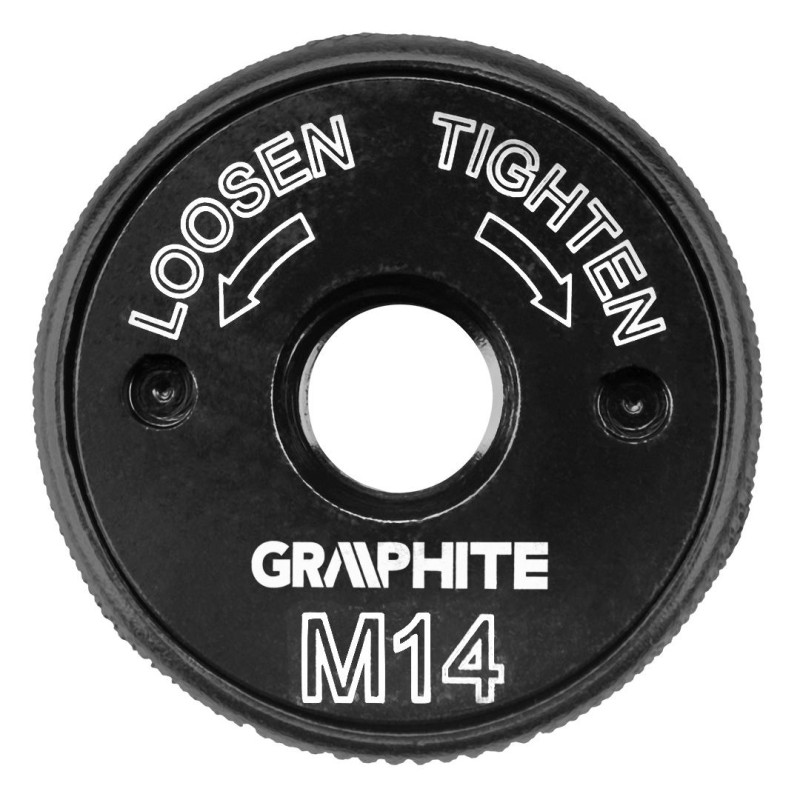 Gyorsrögzítő anya sarokcsiszolókhoz, klikkes, M14 (56H421) Gyorsrögzítő anya sarokcsiszolókhoz, klikkes, M14 (56H421)