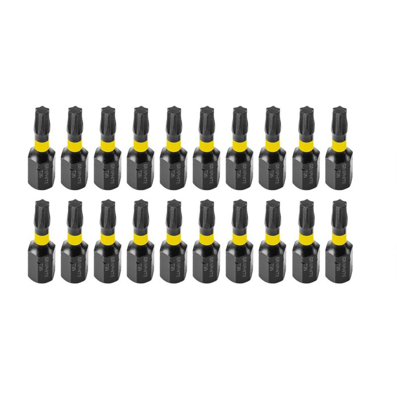 Torziós ütvecsavarozó bit TX20 x 25mm, 20db (56H545)
