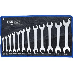 Villáskulcskészlet, 6x7 - 30x32 mm, 12 darabos (BGS-1184) Villáskulcskészlet, 6x7 - 30x32 mm, 12 darabos (BGS-1184)