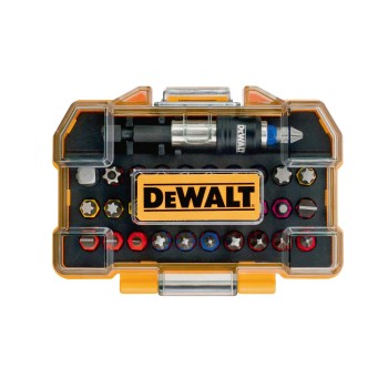Bit készlet 32 db-os, gépi, színkódolt, ipari - DeWalt