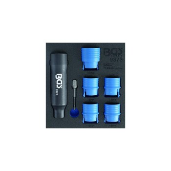 7 részes tőcsavar tisztító kefe készlet, 12 - 22 mm (BGS-9373)