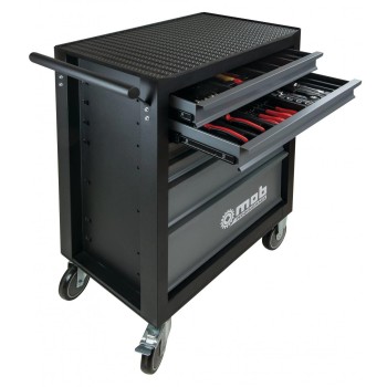 Szerszámos kocsi gyári-felszerelt 121 db-os 6 fiókos - mob