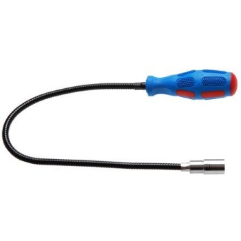 Mágneses szerszám felszedő lámpával, 600 mm hosszú, 1.5 kg teherbírás (BGS-3187)