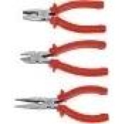 Fogó készlet 3 db-os - kombi, oldalcsípő, félkerek 150 mm - BGS Fogó készlet 3 db-os - kombi, oldalcsípő, félkerek 150 mm - BGS