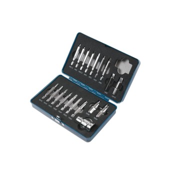 Csavarkiszedő - sérültfejű TorxT10-T55, Imbusz1.5-10 csavarokhoz 19db