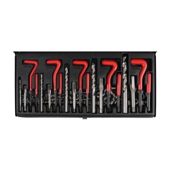 130 db-os menetjavító készlet, M5 - M12 (BGS-19500) 130 db-os menetjavító készlet, M5 - M12 (BGS-19500)