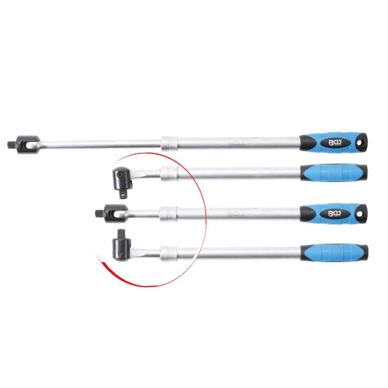 1/2" teleszkópos csukló fejű hajtószár, 450-600 mm (BGS-258) 1/2" teleszkópos csukló fejű hajtószár, 450-600 mm (BGS-258)