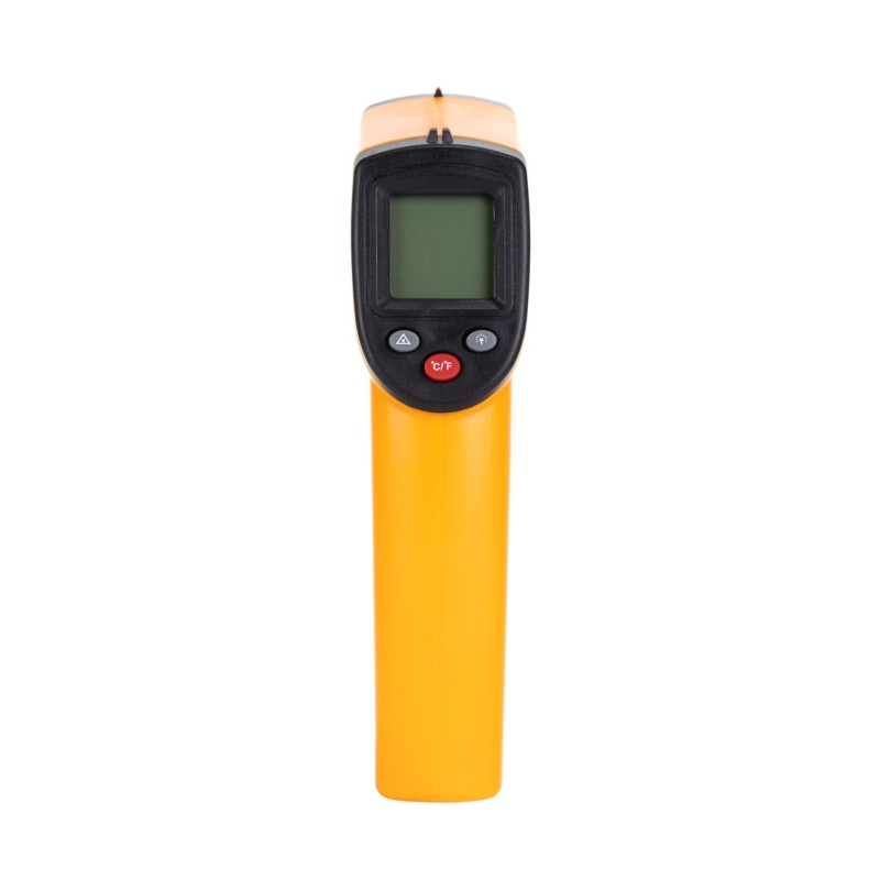 Hőmérő, infravörös, digitális - Thermometer -50 - 380°C
