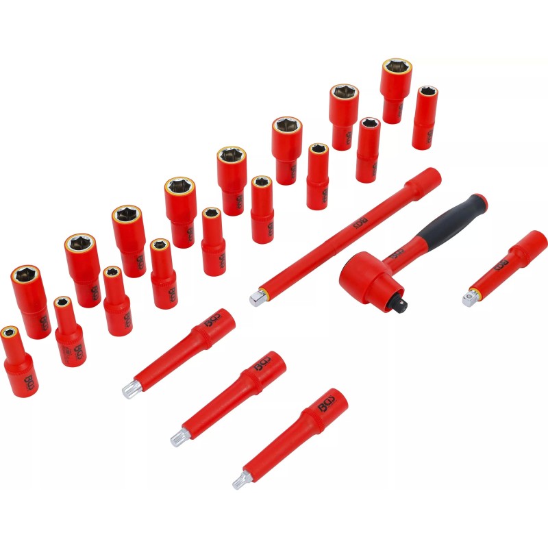 Szerszámkészlet 23 db-os szigetelt, habtálcás BOXSYS1-2  BGS-74356
