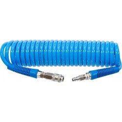 Levegőcső spirál  6 m kék - szerelt - 12 mm - BGS Levegőcső spirál  6 m kék - szerelt - 12 mm - BGS