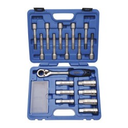 Lengéscsillapító szerelőkészlet, 18 részes (BGS-2087)