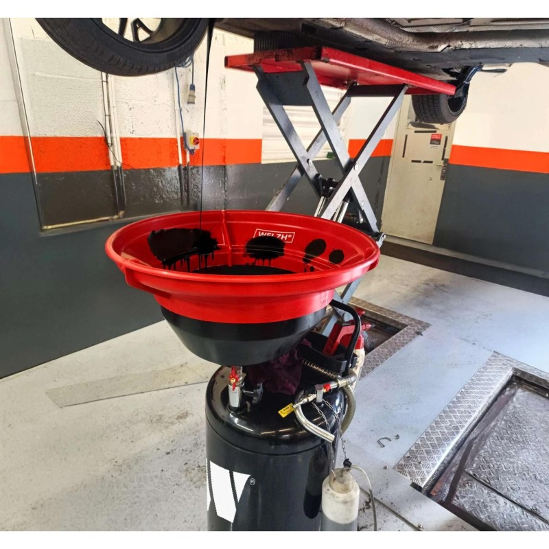 Olajleeresztő 70 literes levegős komplett-hez olajtálca feltét - Welzh