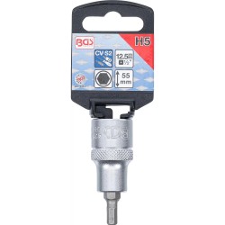 Rátűzőkulcs - crowa+bit 1/2'' imbusz  5 mm - BGS Rátűzőkulcs - crowa+bit 1/2'' imbusz  5 mm - BGS