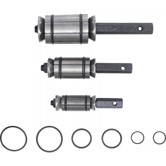 Kipufogócső tágító készlet 3részes 28-89 mm - BGS