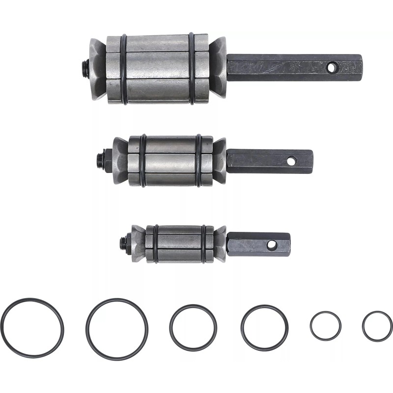 Kipufogócső tágító készlet 3részes 28-89 mm - BGS