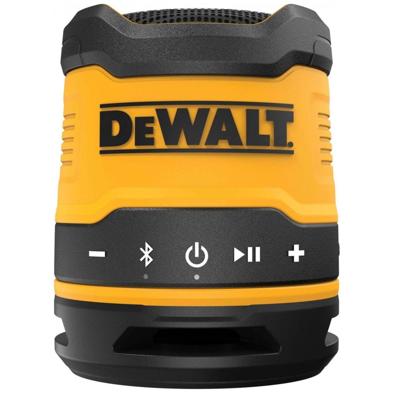 Bluetooth hangszóró, akkus - 3,6V / 1,4Ah / 5W - DeWalt Bluetooth hangszóró, akkus - 3,6V / 1,4Ah / 5W - DeWalt