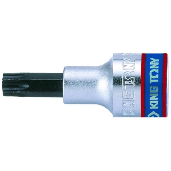 Rátűzőkulcs - crowa+bit 3/8'' torx T27 KingTony