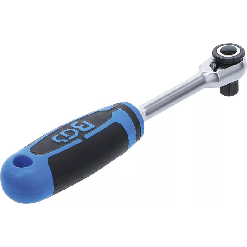 Crowa racsnis kulcs 1/4'' 72 fogú, irányváltós - BGS