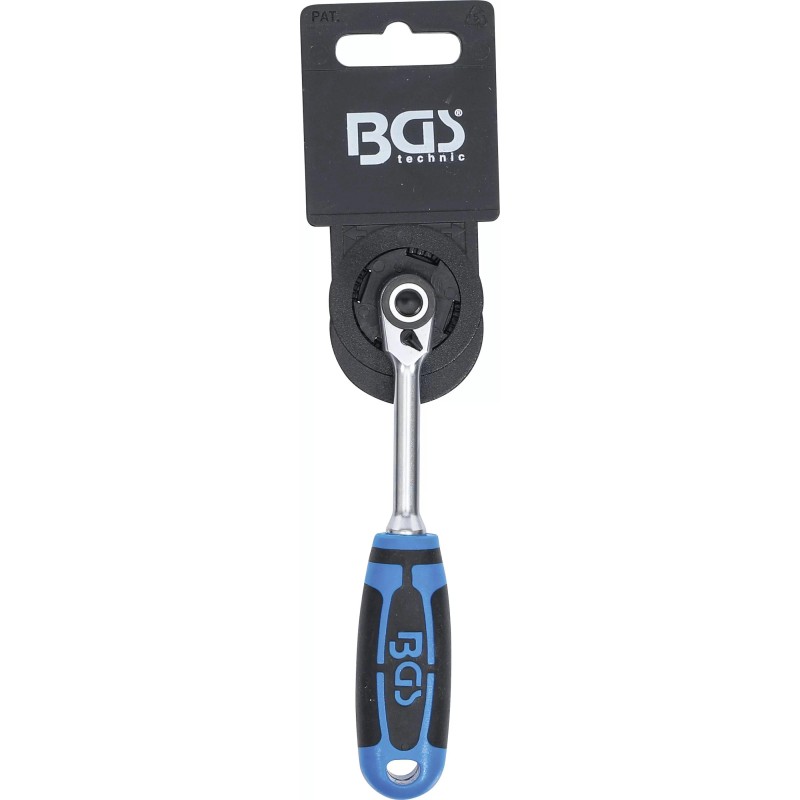 Crowa racsnis kulcs 1/4'' 72 fogú, irányváltós - BGS