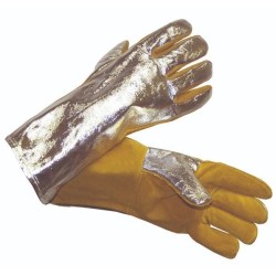 Kesztyű hegesztő, hő-lángálló - aluminizált marhabőr+kevlar ''10.5''- (50WEGK1410)
