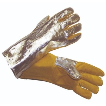 Kesztyű hegesztő, hő-lángálló - aluminizált marhabőr+kevlar ''10.5''- (50WEGK1410) Kesztyű hegesztő, hő-lángálló - aluminizált marhabőr+kevlar ''10.5''- (50WEGK1410)