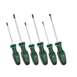 BOSCH Csavarhúzó készlet 6 részes S2 (PH, PZ, SL) BOSCH Csavarhúzó készlet 6 részes S2 (PH, PZ, SL)