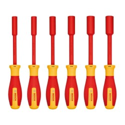 BOSCH Csavarhúzó készlet 6 részes (SW7 - 14 mm) 1000 V-ig szigetelt BOSCH Csavarhúzó készlet 6 részes (SW7 - 14 mm) 1000 V-ig szigetelt