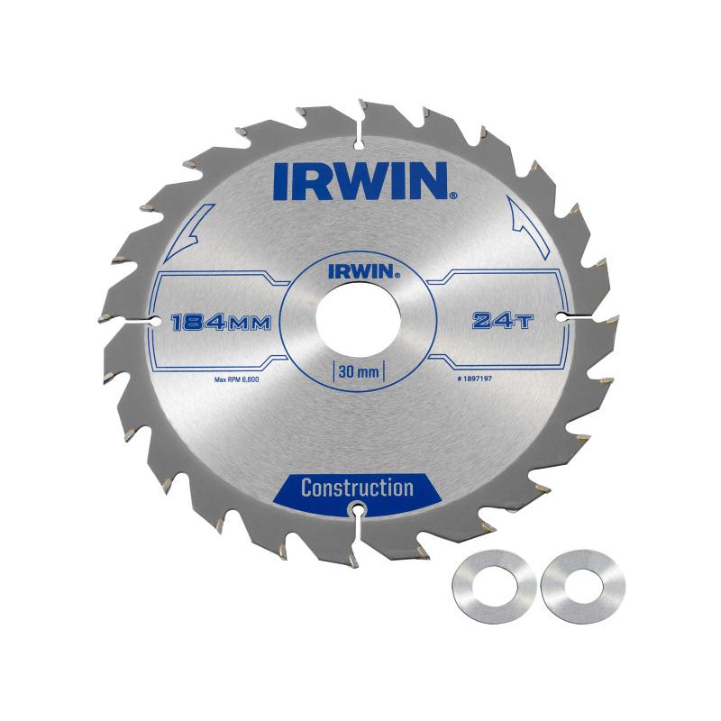 IRWIN Fűrésztárcsa fához 184 x 30 mm / 24T IRWIN Fűrésztárcsa fához 184 x 30 mm / 24T