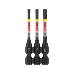 BOSCH PRO Impact bithegy készlet 3 részes T10 / T15 / T20 x 55 mm 1/4'' Hex BOSCH PRO Impact bithegy készlet 3 részes T10 / T15 / T20 x 55 mm 1/4'' Hex