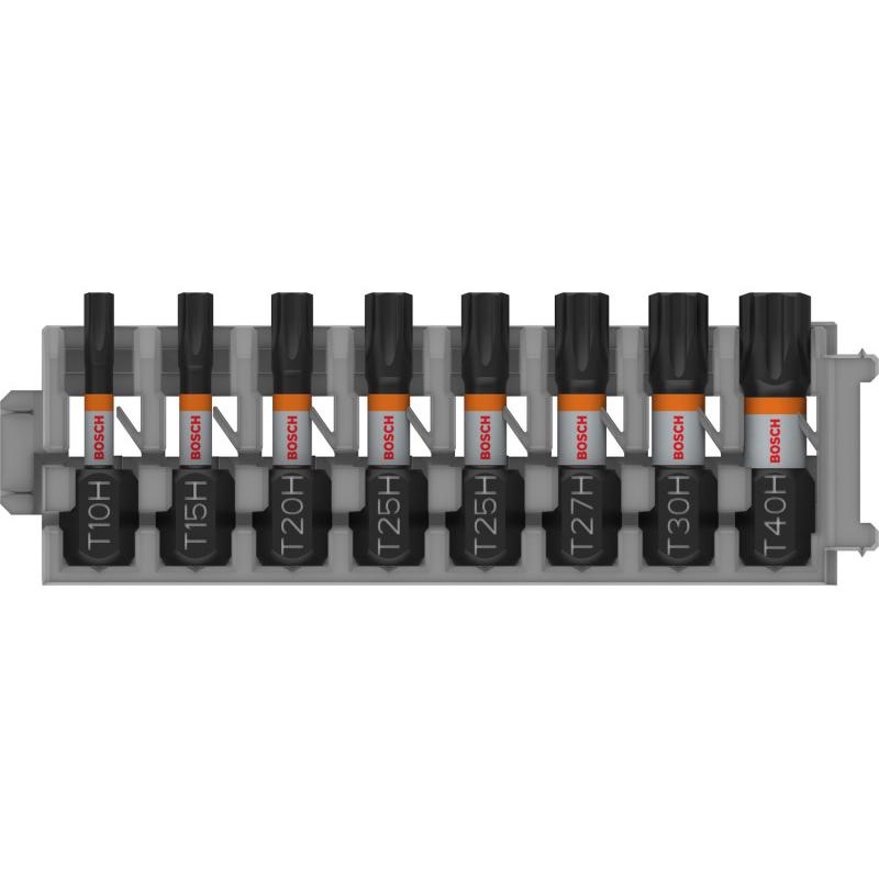 BOSCH PRO Impact bithegy készlet 8 részes T10 - T40 x 25 mm 1/4'' Hex