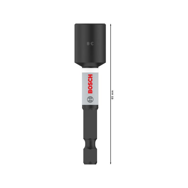 BOSCH PRO Impact csavarbehajtó mágneses 3/8'' x 65 mm 1/4'' Hex